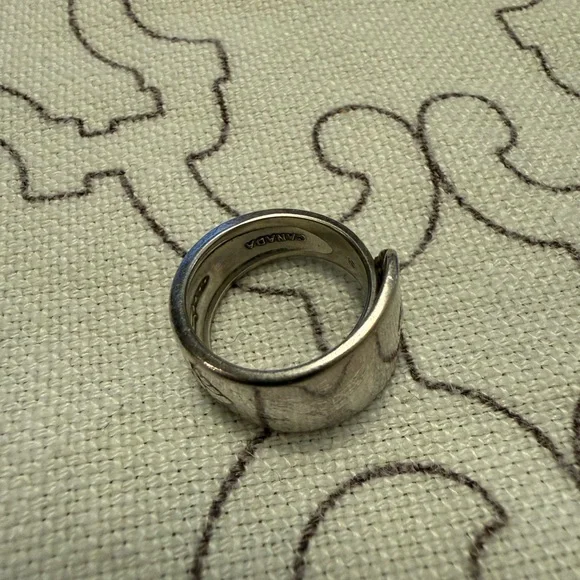 Silver Spoon ring - Picture 5 of 6